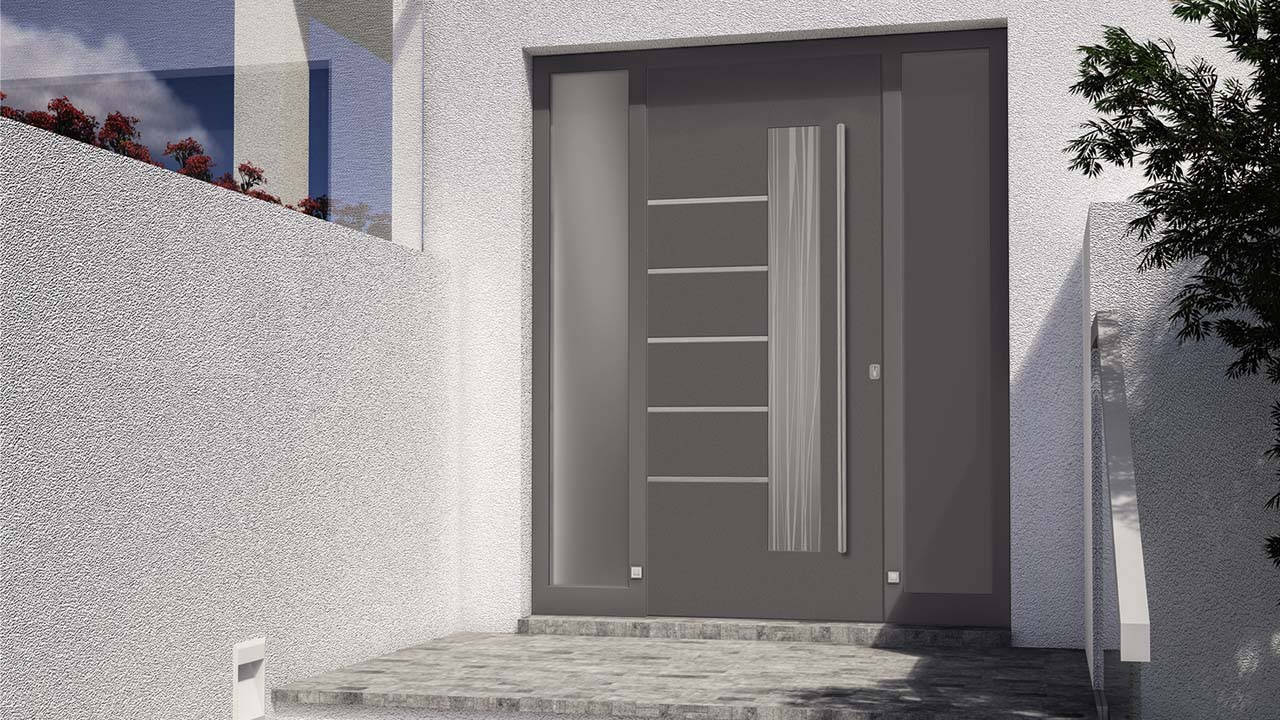 Exkluzív alu bejárati ajtó 2